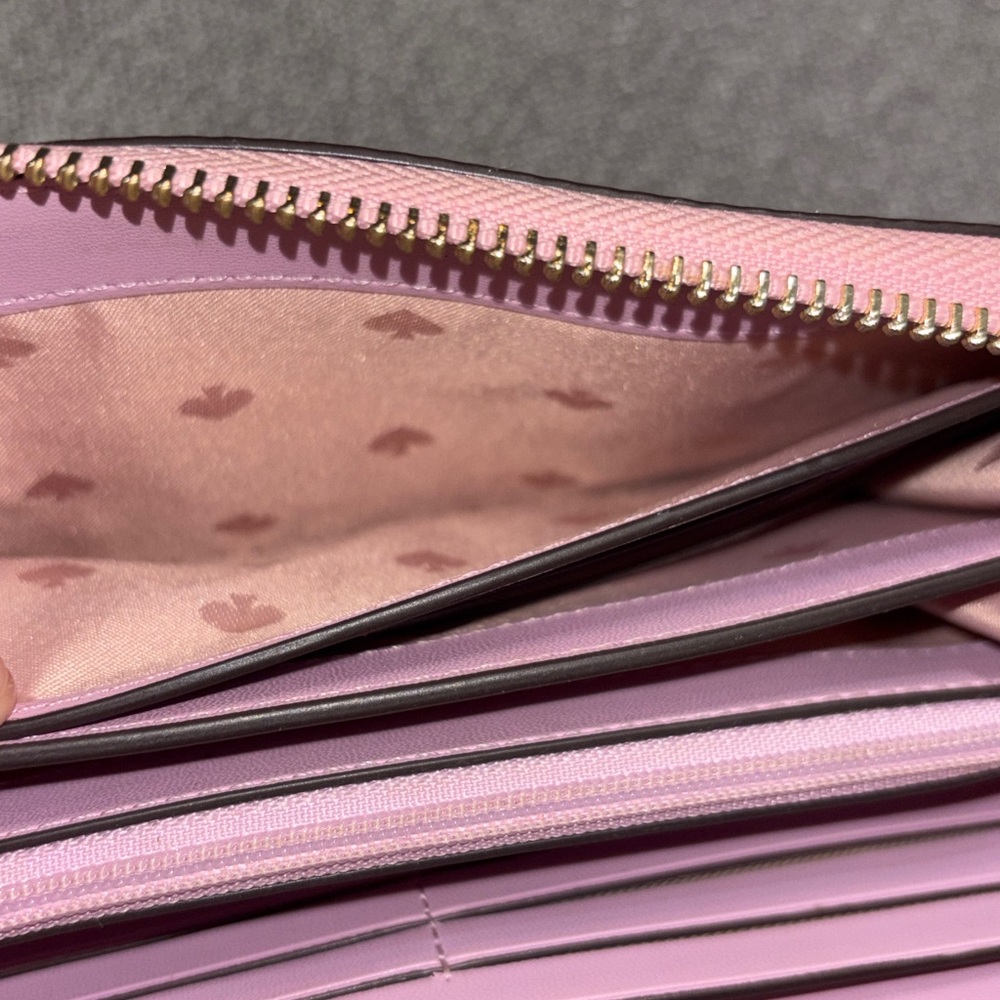 Kate Spade Rose Glitter Wallet - Picture 11 of 13